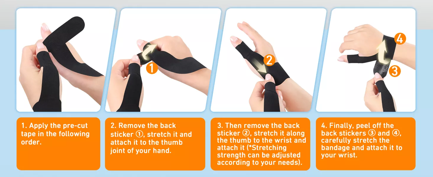 KTQUICK Kinesiology Tape
KTQUICK Wrist Support Tape
Workout Tape
Basketball Tape
Volleyball Tape
Tennis Tape
Golf Tape
KTQUICK Kinesiology Finger Tape