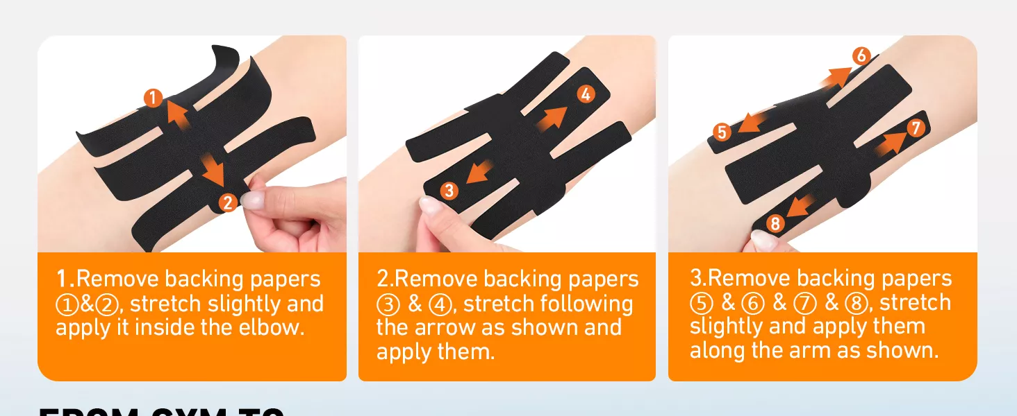KTQUICK Elbow Support Tape
KTQUICK Kinesiology Tape
KTQUICK Kinesiology Sport Tape
Tennis Tape
Golf Tape