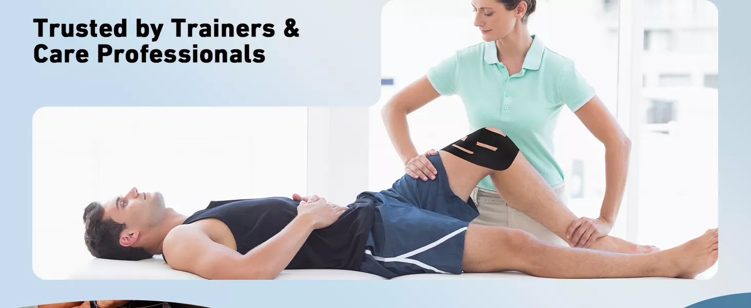 pre-cut knee tape kinesiology tape for knee pain runner‘s knee tape knee support tape pre-cut