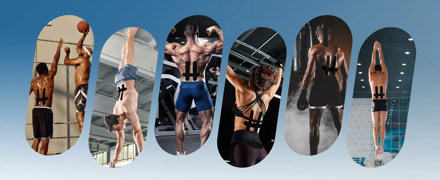 KTQUICK Weightlifting Tape
KTQUICK Gym Tape
KTQUICK Tape for Lower Body
KTQUICK Outdoor Sports Tape