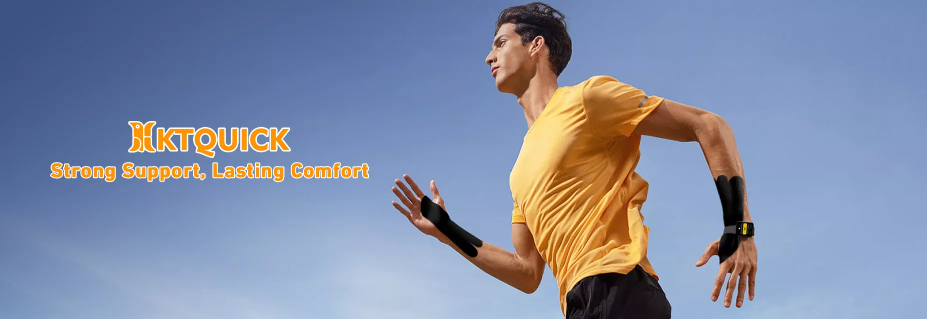 pre-cut kinesiology tape， thumb tape, thumb support tape,kinesiology tape for thumb pain， De Quervain's tenosynovitis tape， arthritis thumb tape， thumb sprain tape， skier's thumb tape， trigger finger tape,waterproof kinesiology tape， latex-free tape， breathable cotton tape， medical-grade adhesive