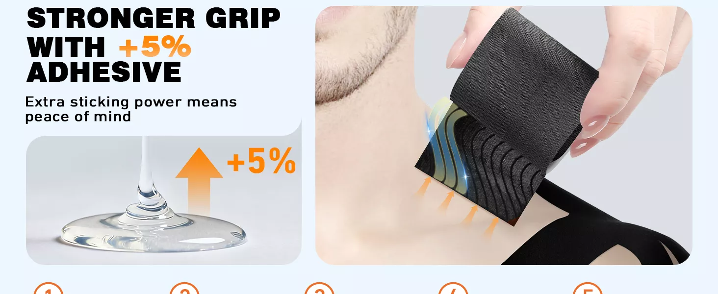 KTQUICK Shoulder Support Tape
KTQUICK Kinesiology Tape
KTQUICK Muscle Tape
Tennis Tape
Golf Tape
Workout Recovery